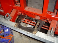  Heavily modified Defender capstan plate taking shape in order to mount the capstan winch